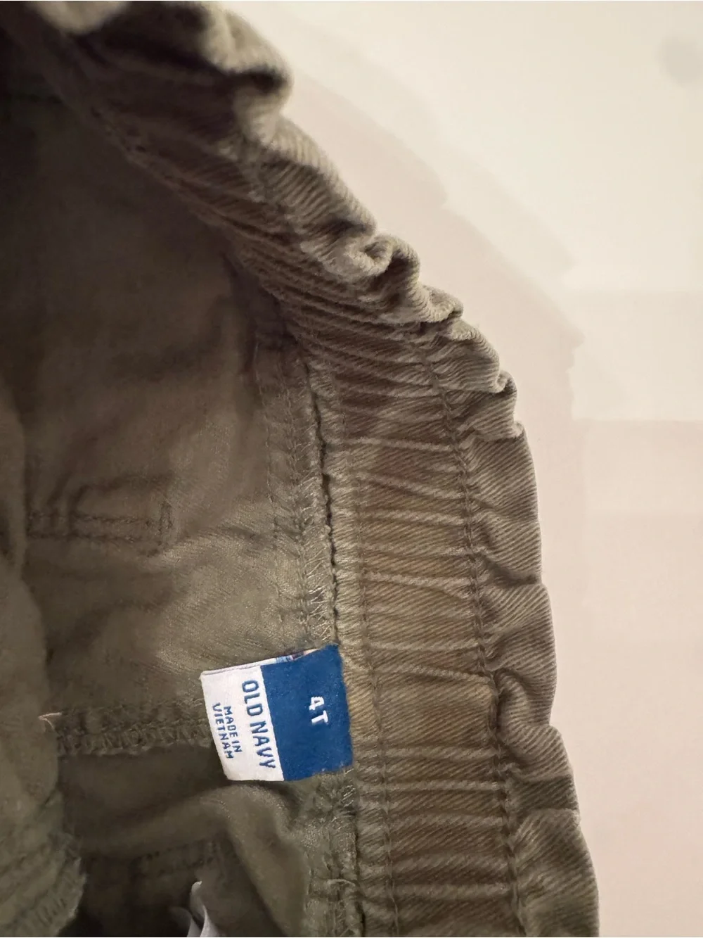 Old Navy Olive Green Pull-On Cargo Shorts for Kids